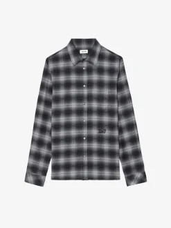 New Zadig & Voltaire Stan Shirt Grey