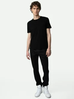Best Zadig & Voltaire Stockholm T-ShirtICONIC Black