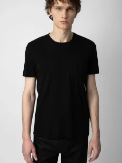 Best Zadig & Voltaire Stockholm T-ShirtICONIC Black