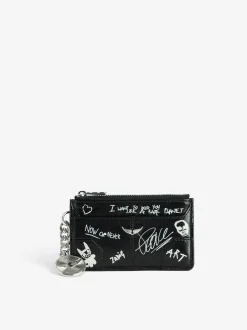 New Zadig & Voltaire Sunny Card HolderNEW Noir
