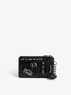 New Zadig & Voltaire Sunny Card HolderNEW Noir