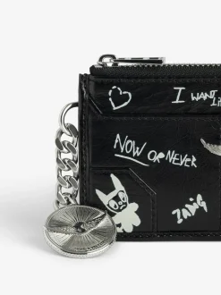 New Zadig & Voltaire Sunny Card HolderNEW Noir