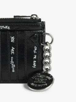 New Zadig & Voltaire Sunny Card HolderNEW Noir