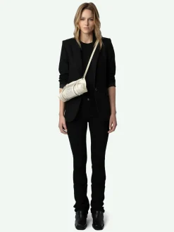 Cheap Zadig & Voltaire Sunny Mood Studs Bag Flash