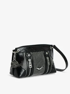 Cheap Zadig & Voltaire Sunny Mood Studs Bag Black