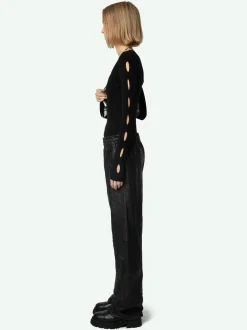Clearance Zadig & Voltaire Syla SweaterNEW Black