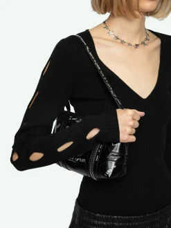 Clearance Zadig & Voltaire Syla SweaterNEW Black