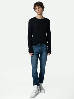 Clearance Zadig & Voltaire Teiss Cachemire SweaterICONIC Ink