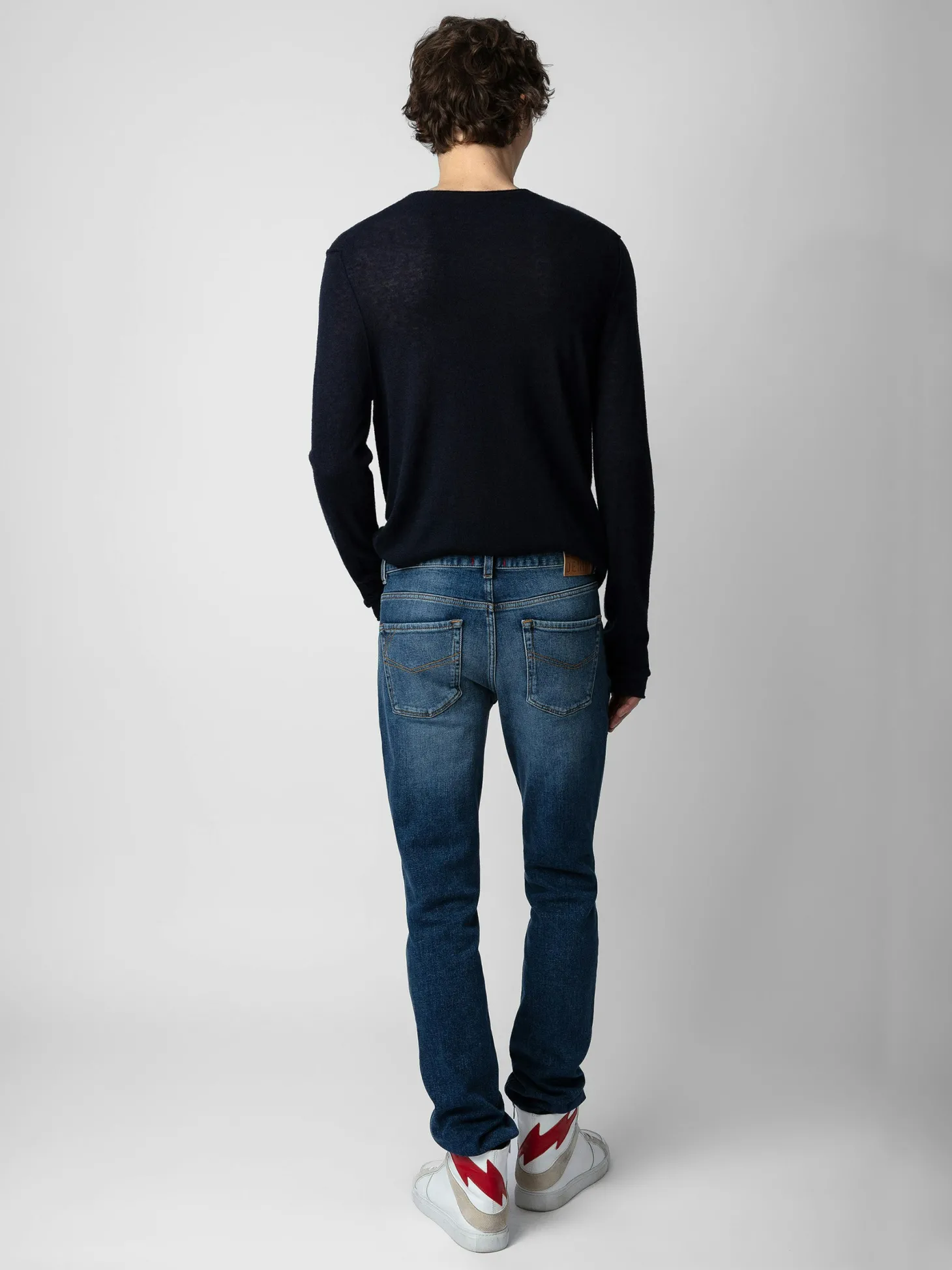 Clearance Zadig & Voltaire Teiss Cachemire SweaterICONIC Ink