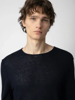 Clearance Zadig & Voltaire Teiss Cachemire SweaterICONIC Ink