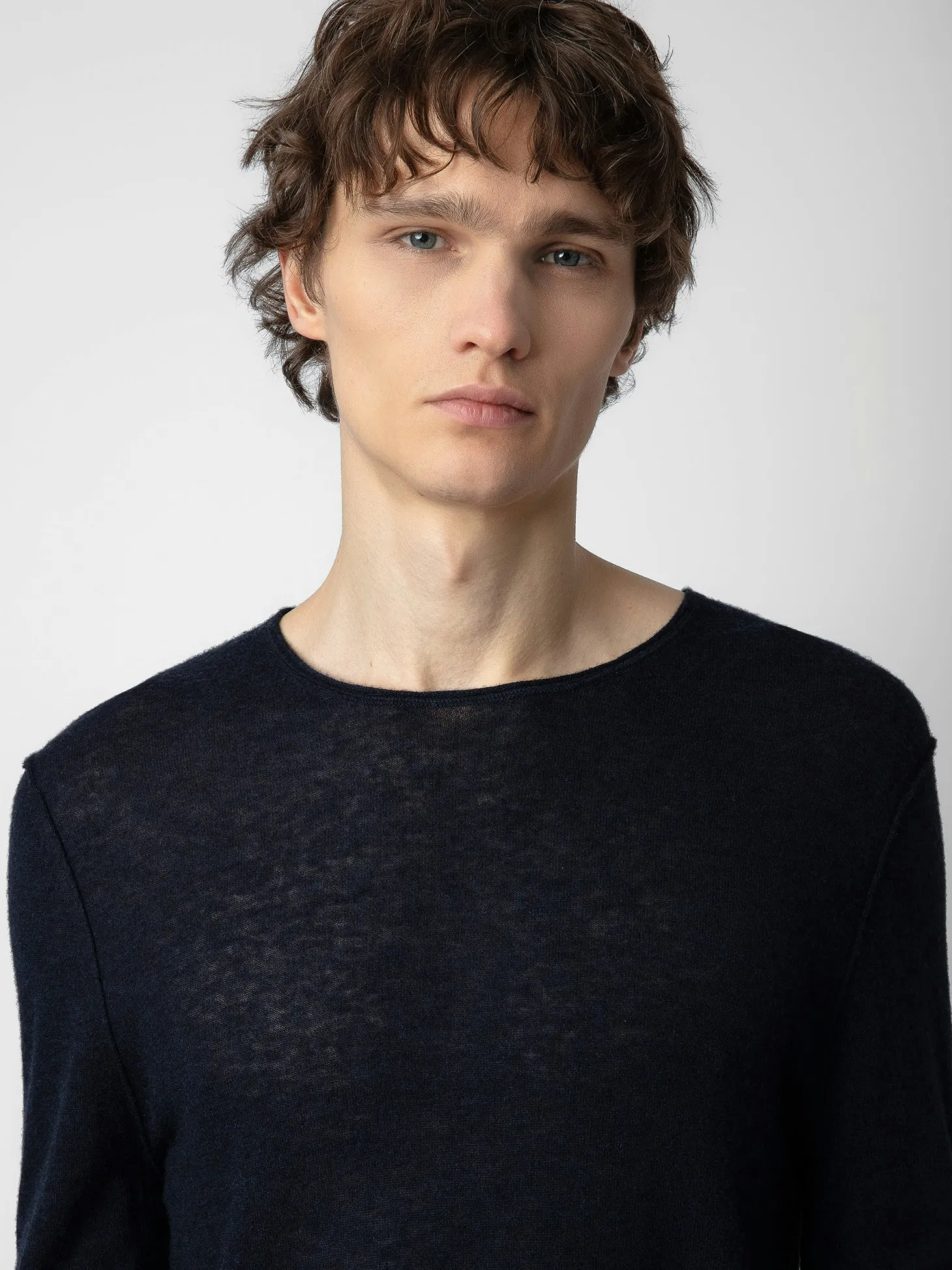 Clearance Zadig & Voltaire Teiss Cachemire SweaterICONIC Ink