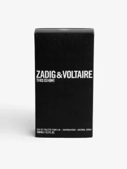 Best Sale Zadig & Voltaire This Is Him! Fragrance 100MLICONIC Black