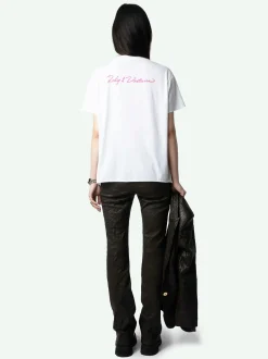 Shop Zadig & Voltaire Tommer Concert T-shirtNEW White
