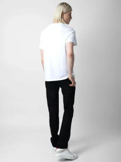 Best Zadig & Voltaire Tommy Skull XO T-shirt White