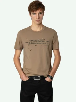 Cheap Zadig & Voltaire Tommy T-shirt Cereal