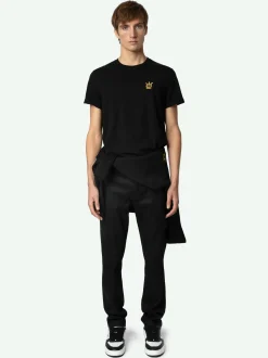 New Zadig & Voltaire Tommy T-shirt Black