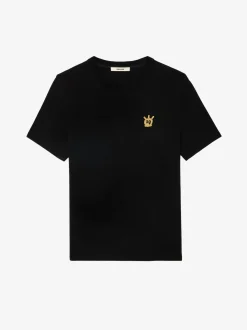 New Zadig & Voltaire Tommy T-shirt Black