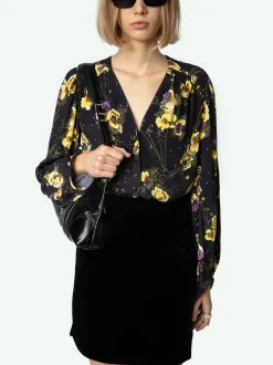 Best Sale Zadig & Voltaire Turin ShirtNEW Black