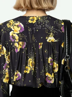 Best Sale Zadig & Voltaire Turin ShirtNEW Black