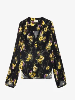Best Sale Zadig & Voltaire Turin ShirtNEW Black