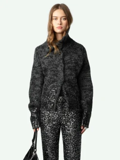 Fashion Zadig & Voltaire Tylia JacketNEW Anthracite