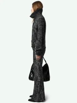Fashion Zadig & Voltaire Tylia JacketNEW Anthracite