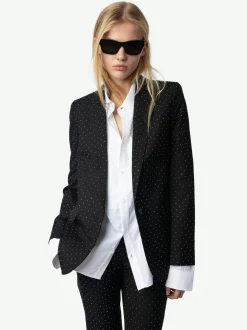 Cheap Zadig & Voltaire Valse BlazerNEW Black