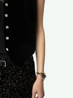 Cheap Zadig & Voltaire Velvet Emaux BlazerNEW Black