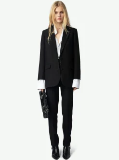 Online Zadig & Voltaire Viva BlazerNEW Black