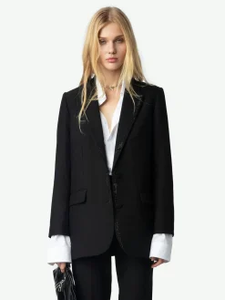 Online Zadig & Voltaire Viva BlazerNEW Black