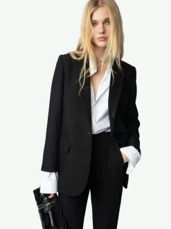 Online Zadig & Voltaire Viva BlazerNEW Black