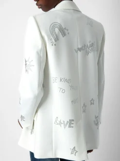 Outlet Zadig & Voltaire Viva Diamanté Blazer Judo
