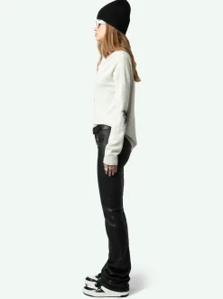Store Zadig & Voltaire Vivi Patch Cashmere SweaterNEW Grey