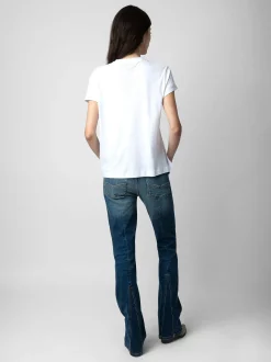 Clearance Zadig & Voltaire Walk Blason T-ShirtICONIC White