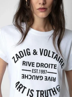 Clearance Zadig & Voltaire Walk Blason T-ShirtICONIC White