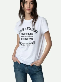 Clearance Zadig & Voltaire Walk Blason T-ShirtICONIC White