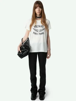 Shop Zadig & Voltaire Walk Voltaire Wings T-shirt Judo
