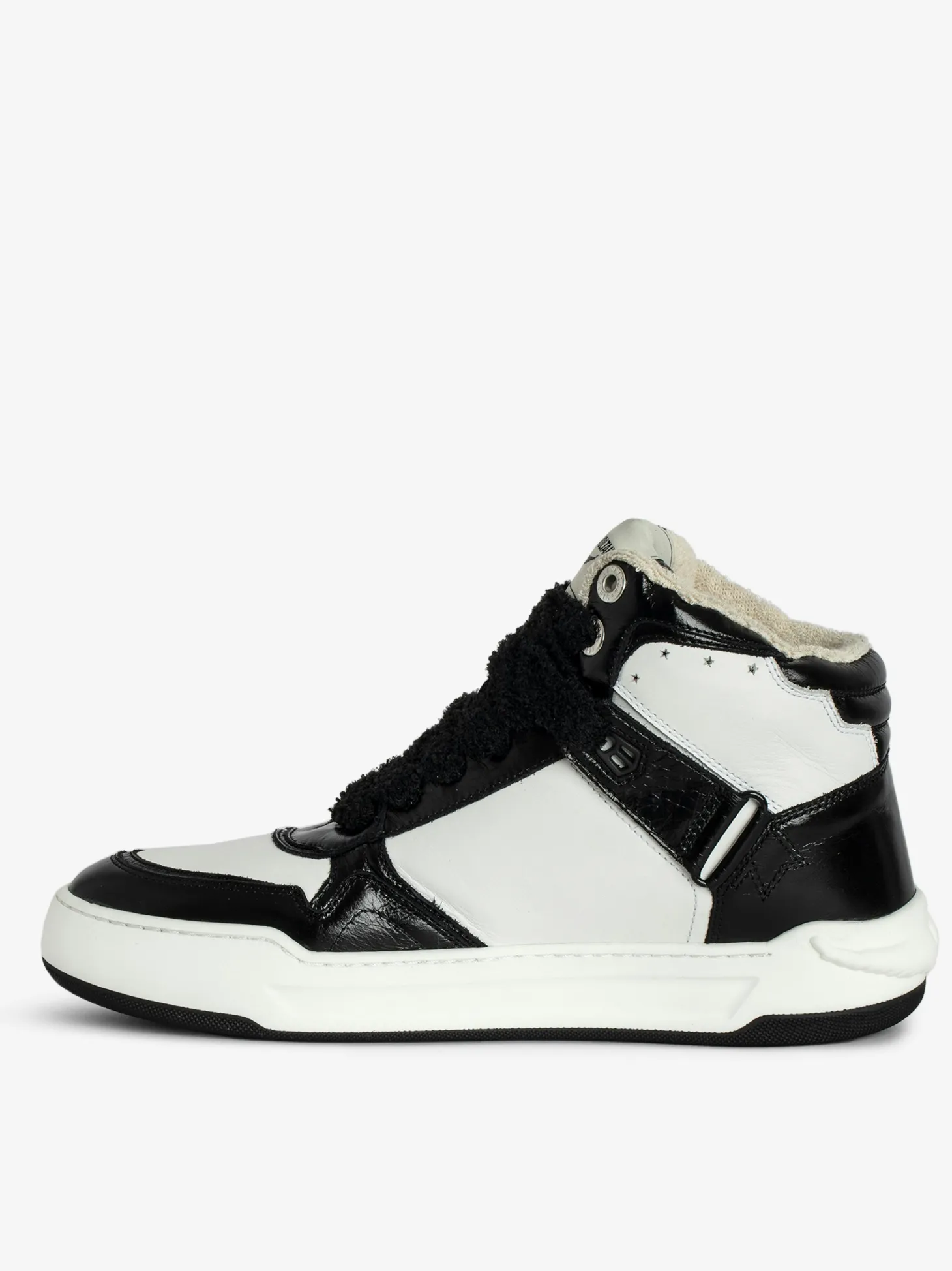 Outlet Zadig & Voltaire Wings High-Top SneakersNEW Black