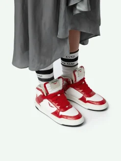 Online Zadig & Voltaire Wings High-Top SneakersNEW Power