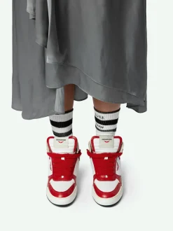 Online Zadig & Voltaire Wings High-Top SneakersNEW Power