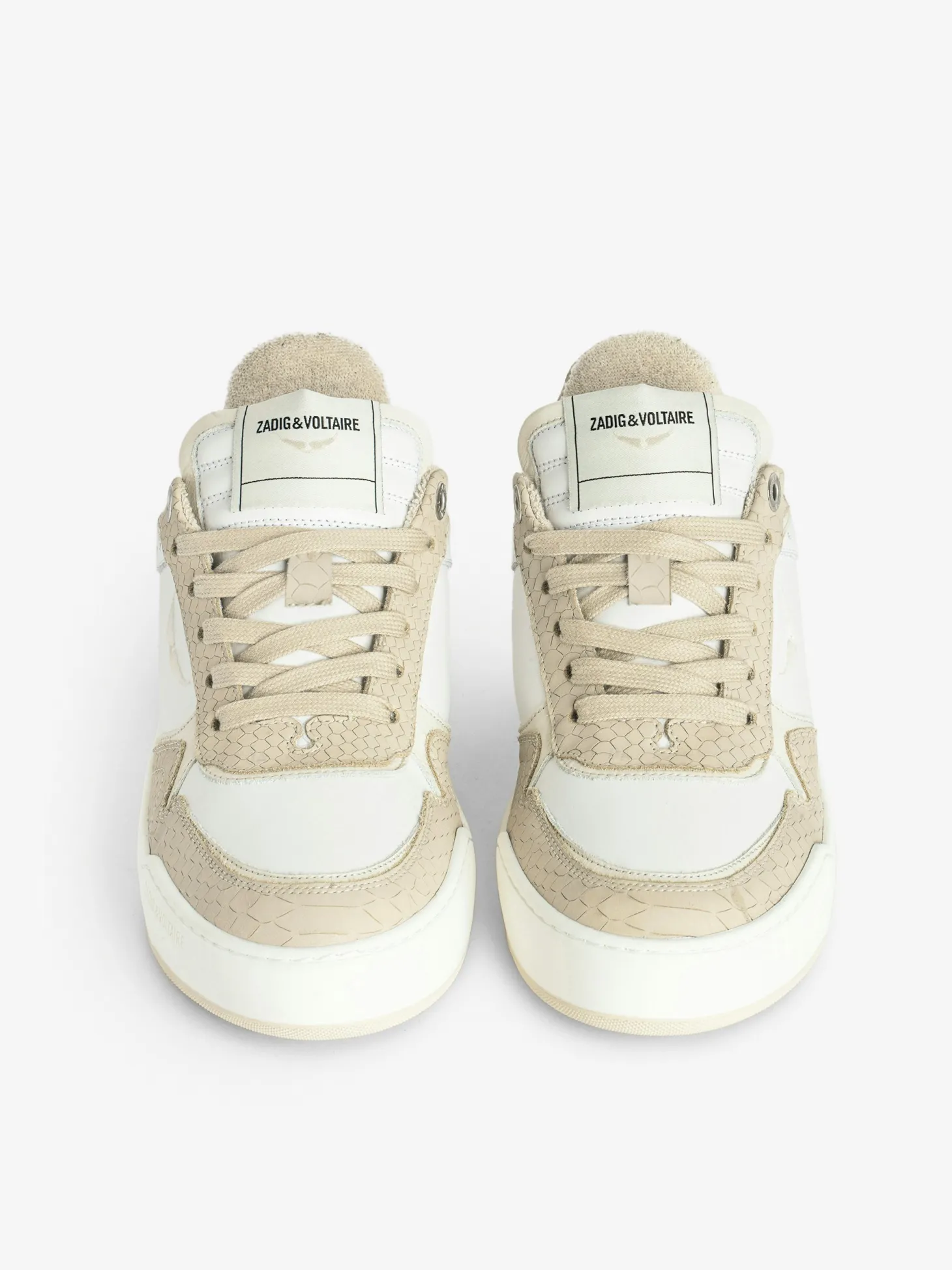 Fashion Zadig & Voltaire Wings Low-Top Sneakers Ice