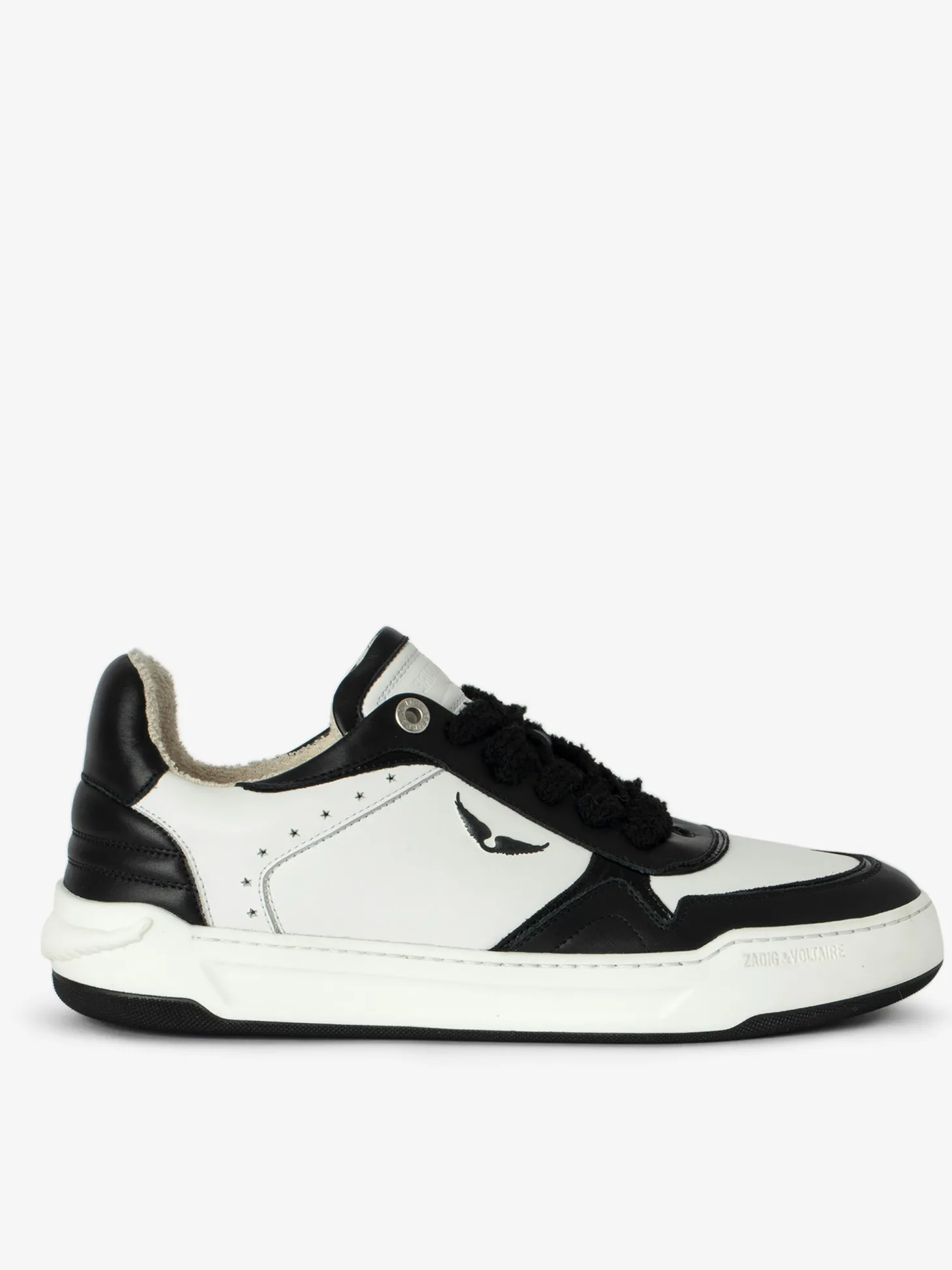 Cheap Zadig & Voltaire Wings Low-Top SneakersNEW Black