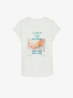 Cheap Zadig & Voltaire Woop Photoprint T-shirtNEW Flake