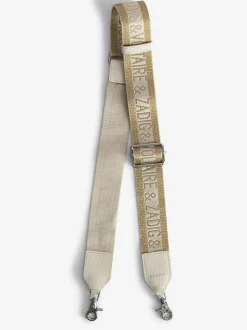 New Zadig & Voltaire Zadig Shoulder StrapICONIC Gold