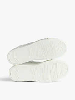 Cheap Zadig & Voltaire ZV1747 High Flash High-Top Platform Sneakers White